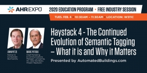 AHR Expo 2020 - Haystack 4 - Free Education Session