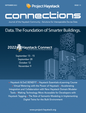 Announcing: 11th Issue of Project Haystack Connections Magazine, Haystack Connect 2022, Haystack Essentials eLearning Course and New Members